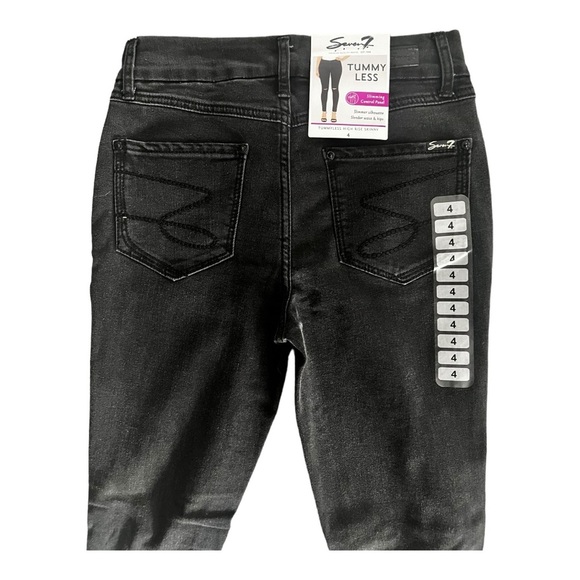 SEVEN 7 JEANS TUMMY LESS HIGH RISE SKINNY NWT. Multiple sizes - Picture 4 of 8